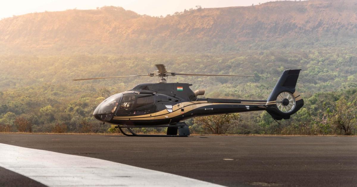 Blade India has been using a leased Bell 206-L4 and Airbus H125 since launching service in late 2019 in the country. 