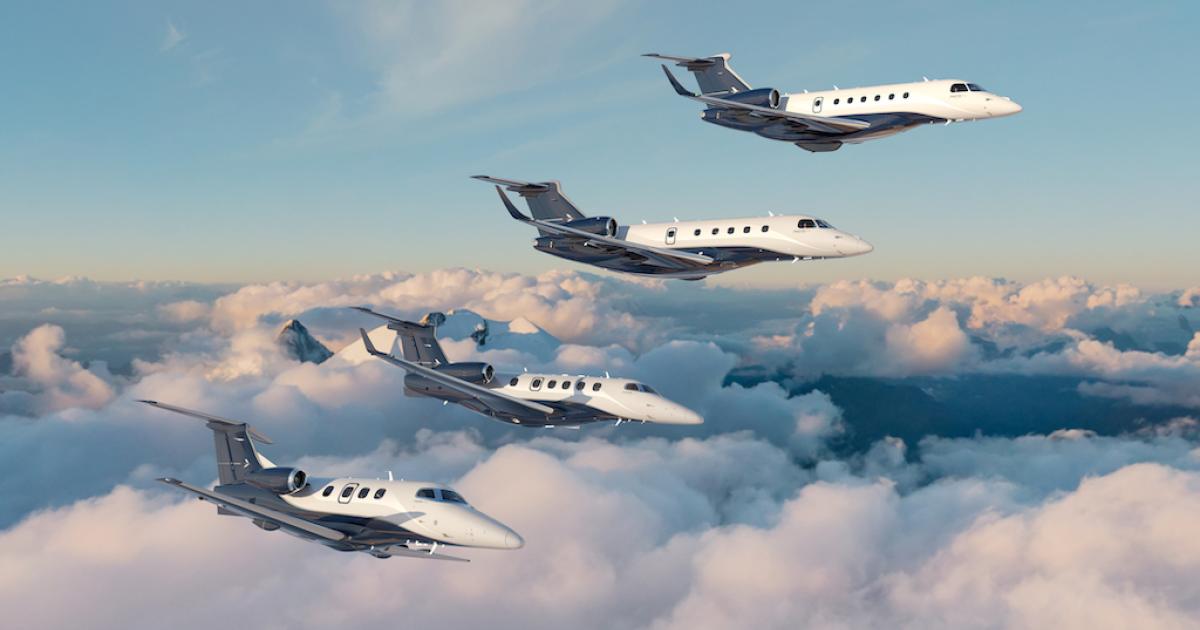 Embraer customers will benefit from 4Air carbon credit programs (Photo: Embraer)