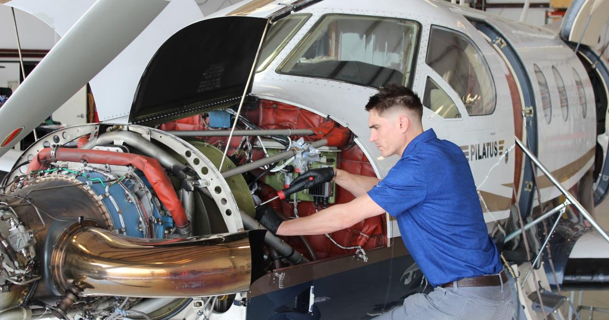 Blackhawk Aerospace estimates more than 600 PC-12s are eligible for its engine upgrade. (Photo: Blackhawk Aerospace)