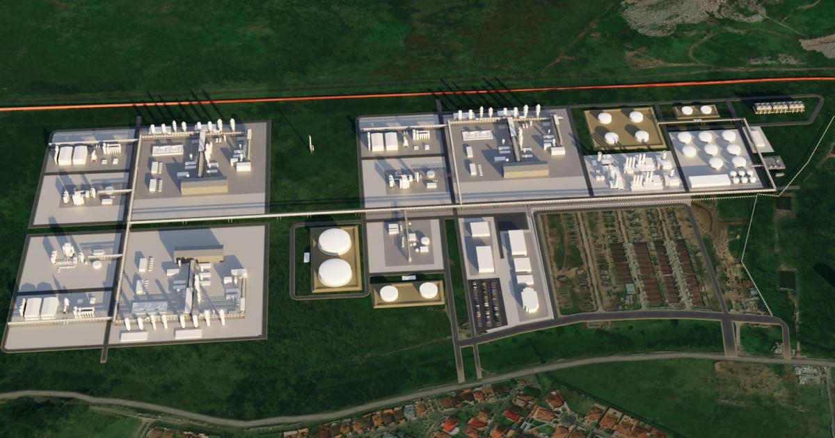 The Golden City Biorefinery in Panama will be the world's largest renewable fuel production facility with a capacity of 2.6 billion gallons a year upon its completion in 2027. (Image: SGP BioEnergy)