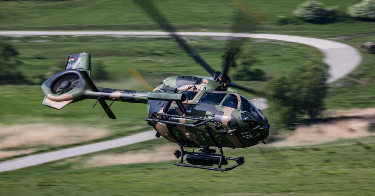 Cyprus has signed a contract with Airbus Helicopters for the purchase of six, five-bladed H145Ms with an option for another six aircraft for use by the Cypriot National Guard. The H145M twin-engine, multi-role, light utility military helicopter is also in service in Germany which operates 15 of the type.