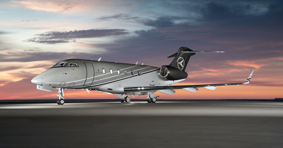 Jet Edge's fleet comprises Bombardier Challenger 300/350s as well as large-cabin Gulfstream jets. (Photo: Jet Edge)