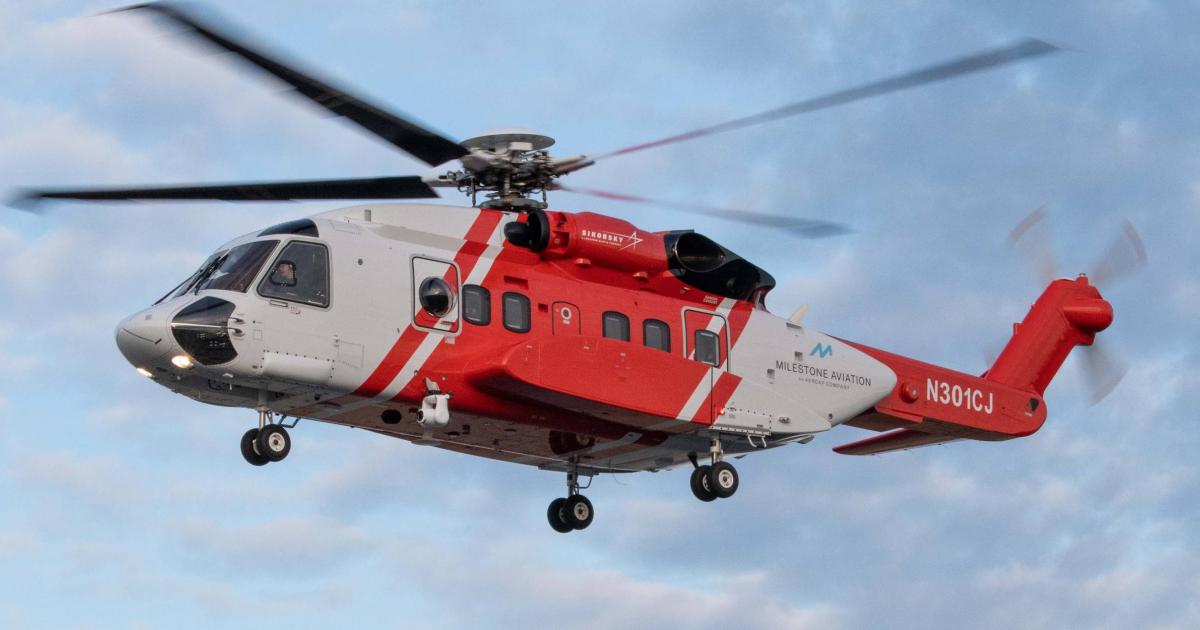 Sikorsky has delivered more than 300 S-92 helicopters since 2004 and the fleet has now topped two million flight hours.