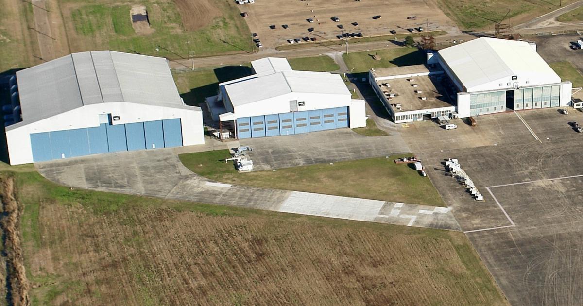 Aircraft paint specialist Aviation Exteriors Louisiana is adding maintenance and conversions through an expansion project of its facilities at Acadiana Regional Airport New Iberia. (Photo: Aviation Exteriors Louisiana)