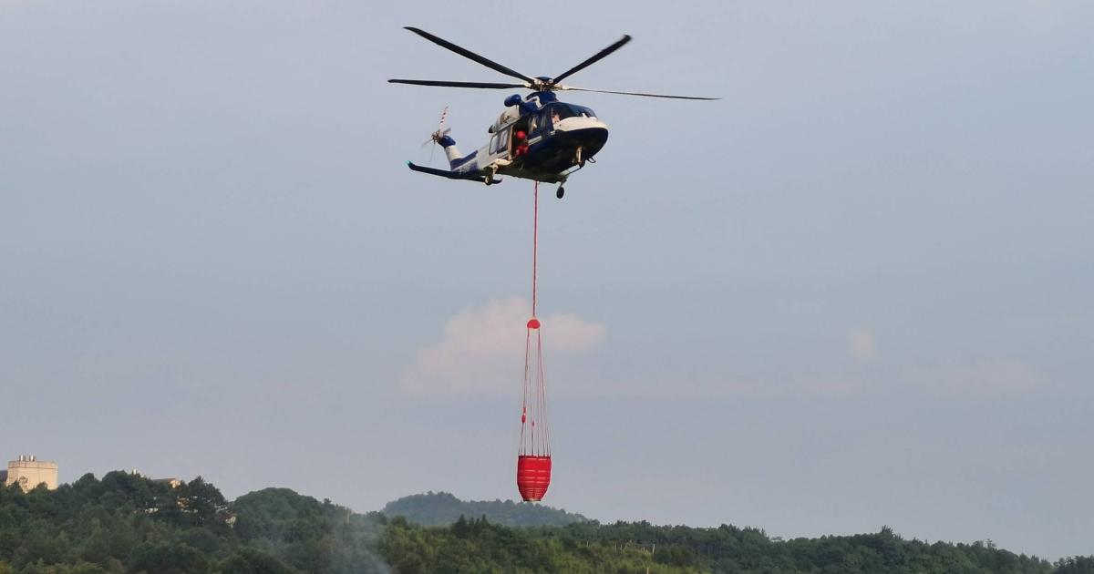 Xiangjiang General Aviation Development Company will use a Leonardo AW139 and an AW109 Trekker for air ambulance and firefighting missions. (Photo: Xiangjiang General Aviation Development Company)