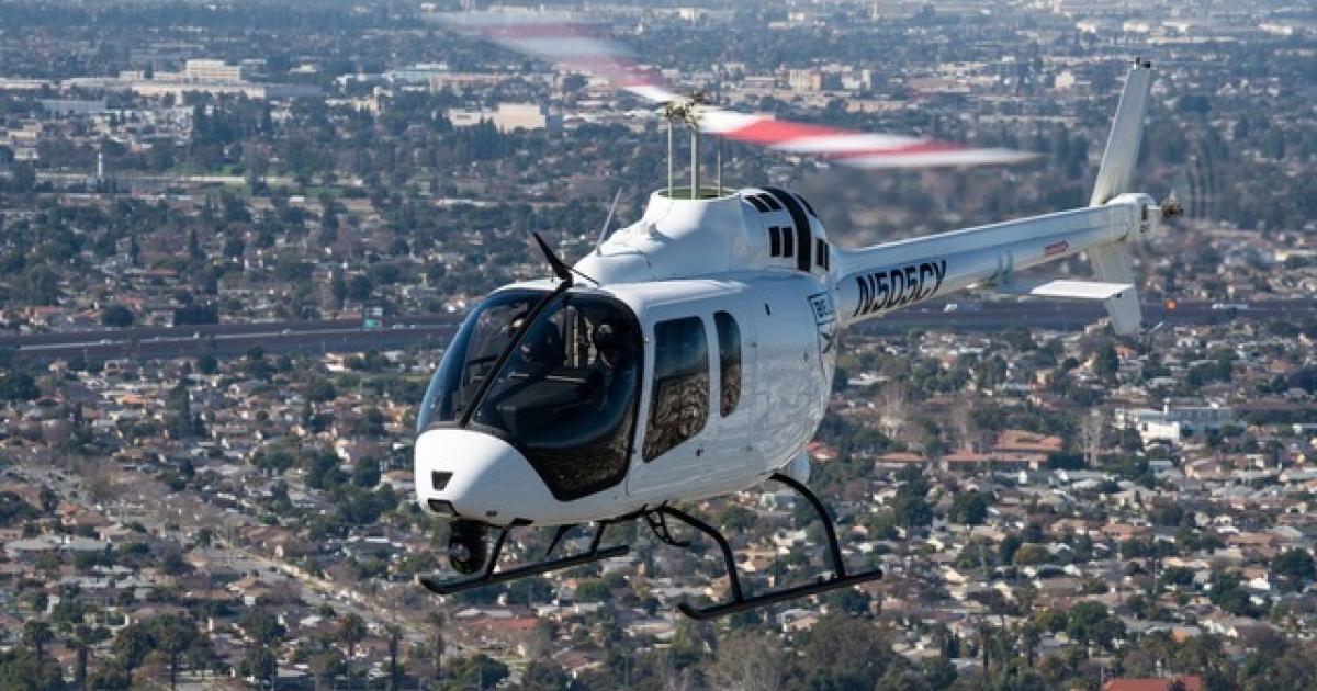 Florida's Fish and Wildlife Conservation Commission has signed a purchase agreement with Bell Helicopter for two 505 light singles. (Photo: Bell Helicopter)