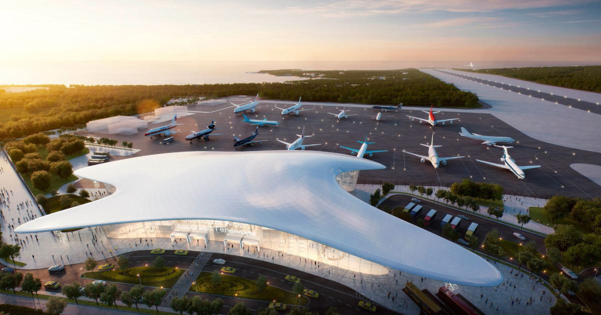 With many borders closed to its aircraft, Russia, along with private investors, are hoping to make Gelendzhik Airport a hub for business aviation. (Photo: Studio Fuksas)