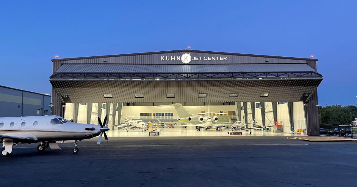 Leesburg Executive Airport in Virginia now has two FBOs with the opening of Kuhn Jet Center. (Photo: Kuhn Aviation)