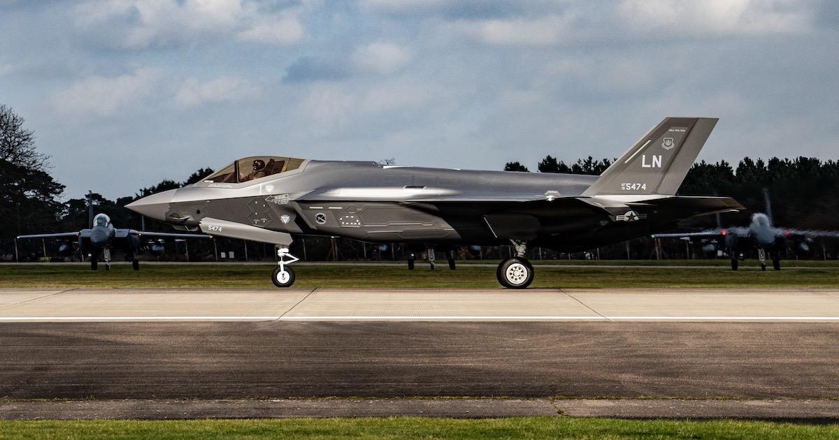 The first U.S. F-35As to be permanently stationed in Europe serve with the 48th Fighter Wing “Liberty Wing” at RAF Lakenheath in Suffolk, where they are replacing F-15 Eagles. (Photo: U.S. Air Force)