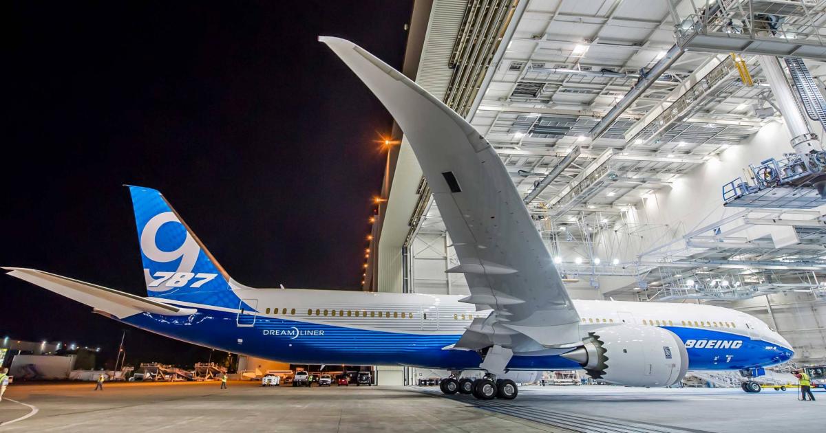 China Airlines' order for 16 Boeing 787-9s calls for first deliveries in 2025. (Photo: Boeing)