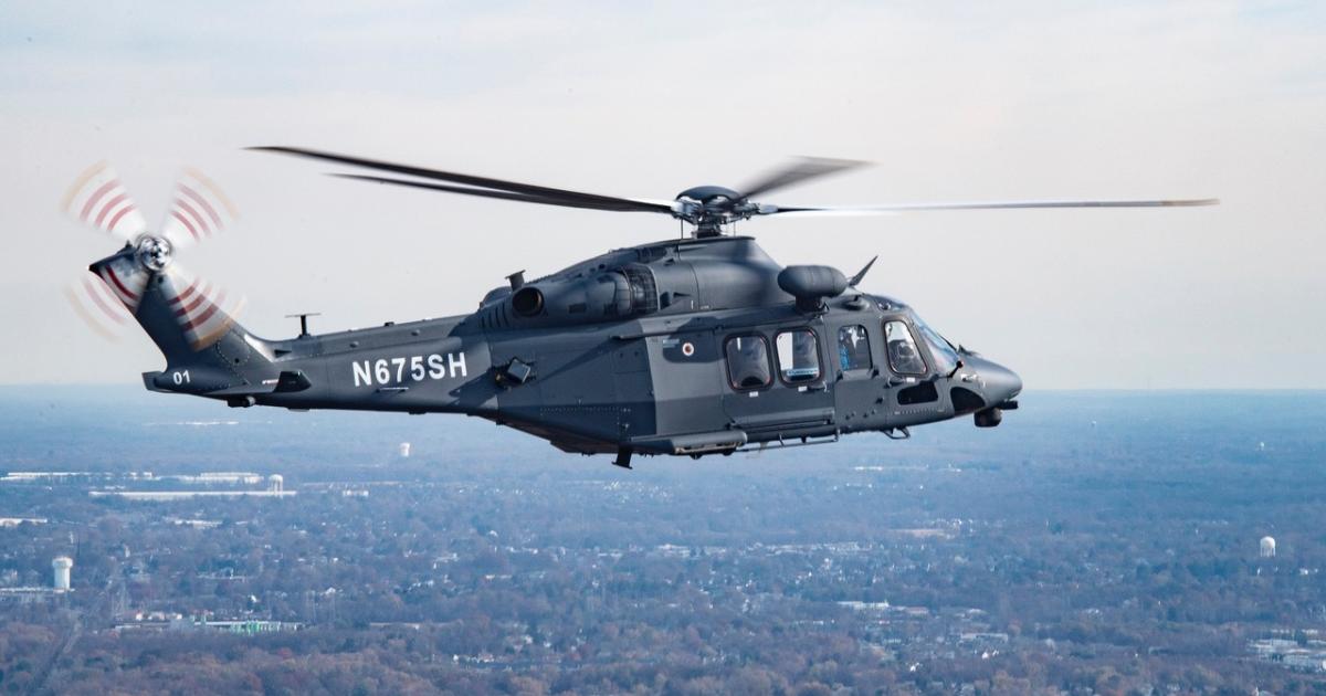 The U.S. Air Force MH-139 will be used to protect intercontinental ballistic missile bases and transport government officials and security forces. (Photo: U.S. Air Force)