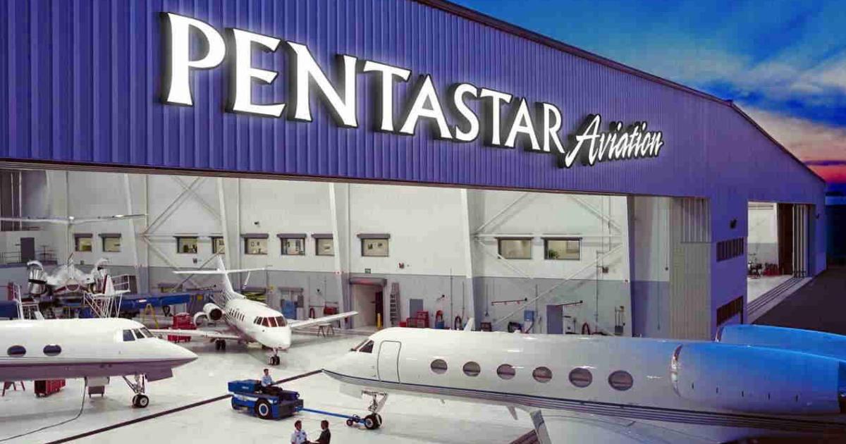 Pentastar Aviation's safety culture has been acknowledged with Wyvern Wingman Pro designation and Stage 2 registration under IBAC's International Standard for Business Aircraft Handling (IS-BAH). (Photo: Pentastar Aviation)