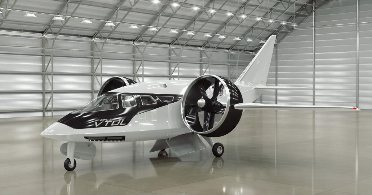 Under XTI's revised certification schedule, its TRiFan 600 eVTOL aircraft is now not scheduled to begin production until 2027. (Photo: XTI)