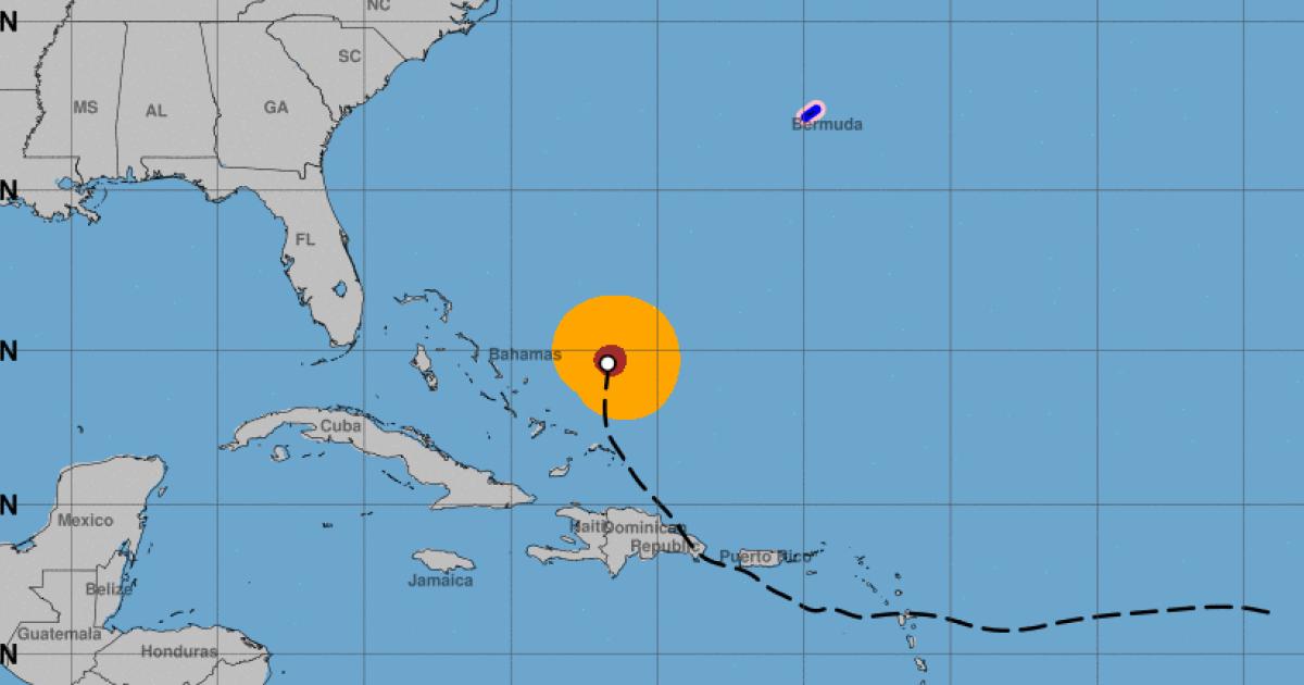 Now strengthening to a Category 4 Hurricane, Fiona's path has taken it through several Caribbean islands and is predicted to head towards Bermuda. (Image: NOAA)