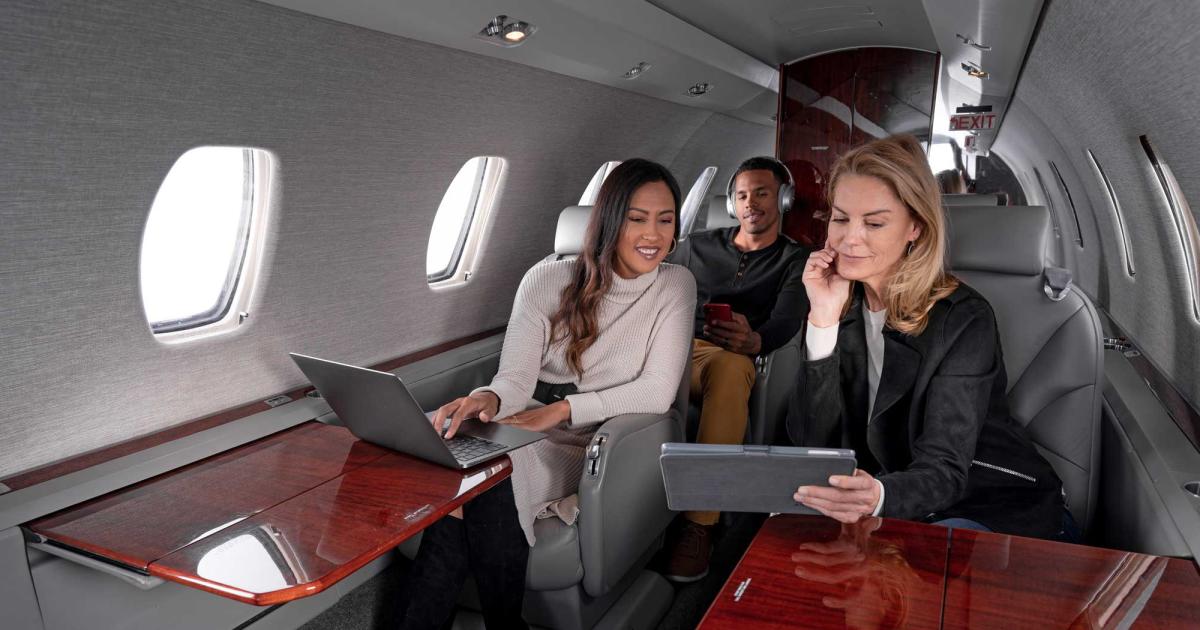 When Gogo Business Aviation’s 5G air-to-ground network goes live next year, passengers and crew will be able to access high-speed broadband-quality connectivity primarily in the continental U.S.