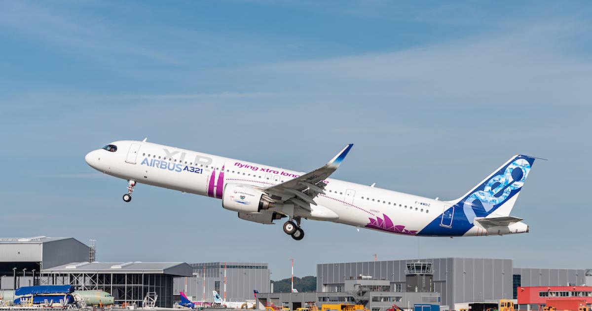 A321neos now account for 60 percent of all A320-family deliveries from Airbus. (Photo: Airbus)