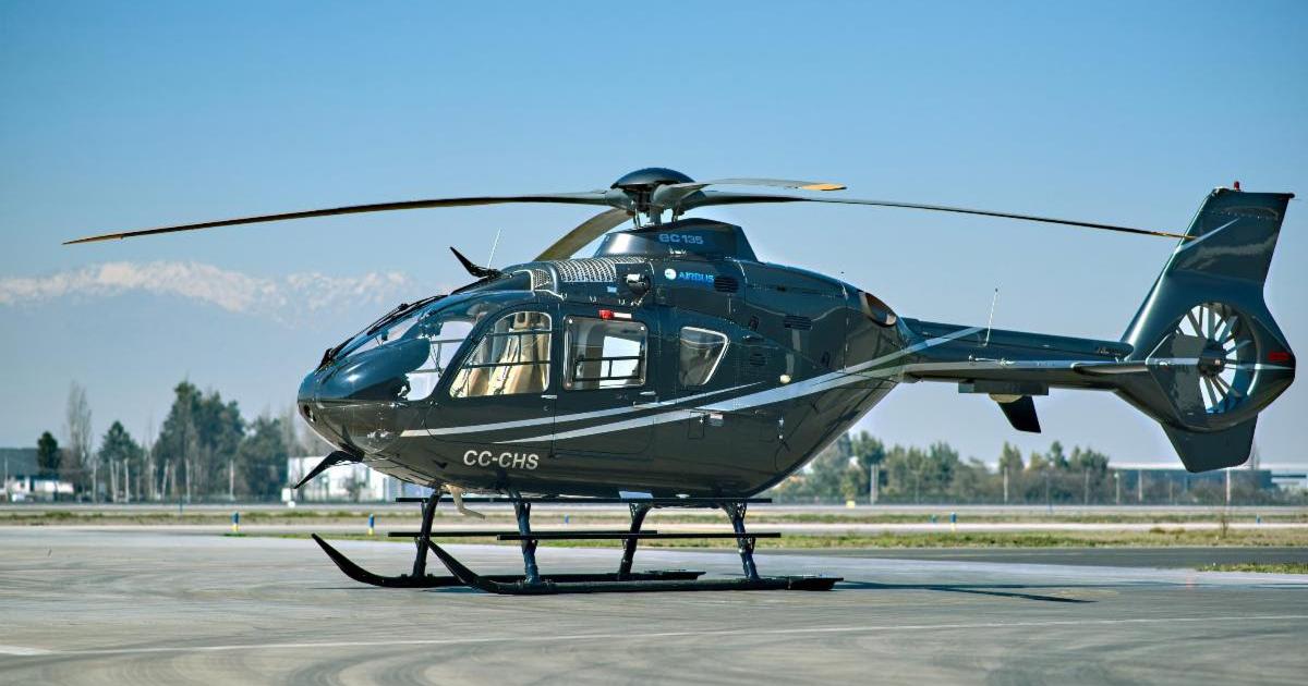 Aero Asset's Heli-Market Trends report said the Airbus EC/H145 was the best-performing twin-engine helicopter in terms of sales during the first half of 2022. (Photo: Aero Asset)
