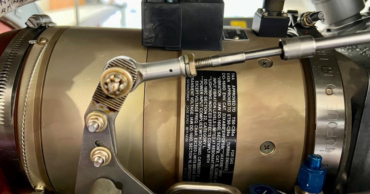 With installation on the Beechcraft King Air 300's two turbine engines, the Avcon Dual 400 Amp Starter Generator provides a total of 800 Amps of power. (Photo: Avcon Industries)