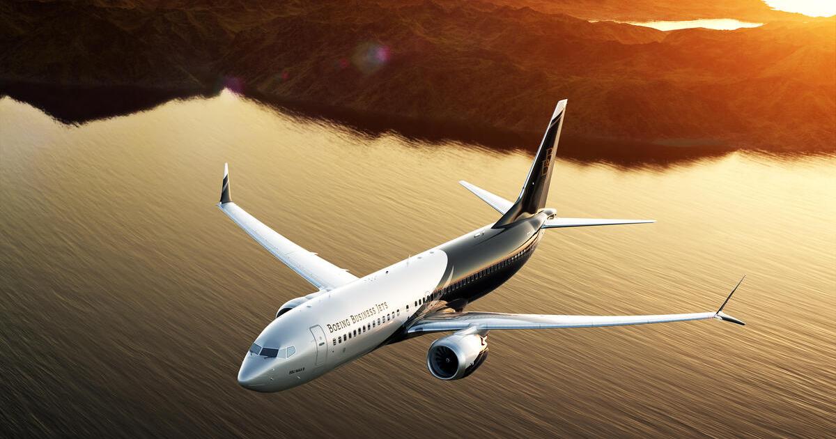 Customer interest in the BBJ Max 8 has surged since the Boeing Max airliner's return to service. (Image: Boeing Business Jets)