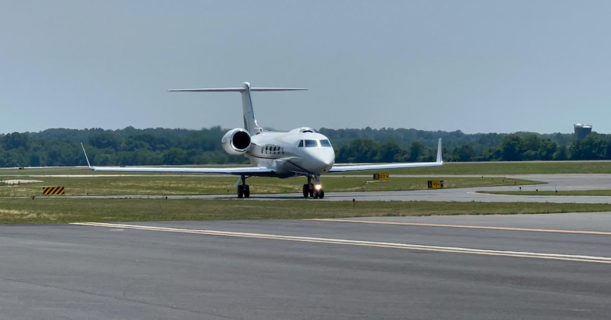 This Gulfstream G450 joins a managed and charter fleet at Chantilly Air that includes a Bombardier Challenger 300 and 605s. (Photo: Chantilly Air)