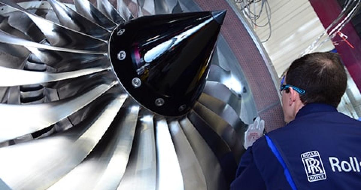 The Rolls-Royce Pearl 700 engine, which notched EASA certification, was selected to power both the Gulfstream G700 and G800. (Photo: Rolls-Royce)