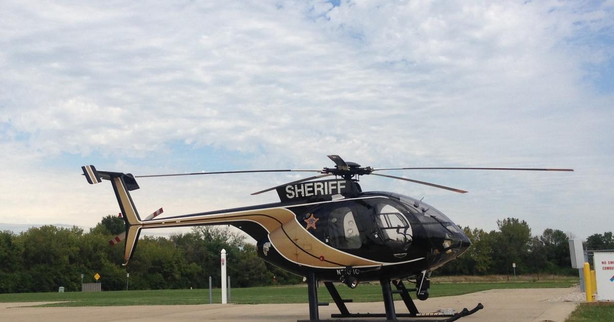 Hamilton County Ohio plans to replace outdated MD series 500 sheriff helicopters with drones. (Photo: Hamilton County Sheriff's Department)