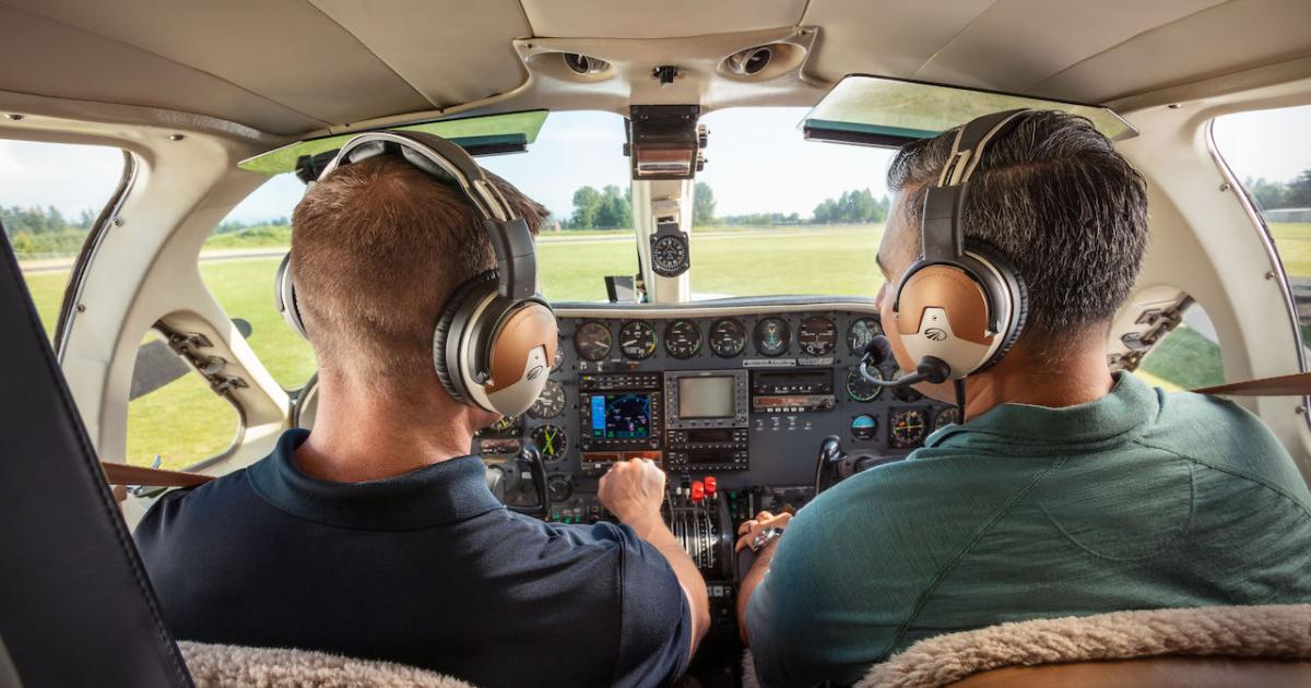 Lightspeed's new Delta Zulu changes the parameters of aviation headset design with new safety and audio features. (Photo: Lightspeed)