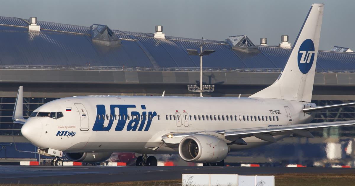 Russia’s UTAir operates 63 Western airplanes, including nine Boeing 737-800s. (Photo: Flickr: <a href="http://creativecommons.org/licenses/by/2.0/" target="_blank">Creative Commons (BY)</a> by <a href="http://flickr.com/people/papasdos" target="_blank">Papas.Dos</a>)