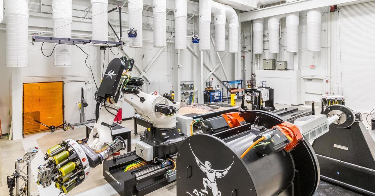 At the NIAR Solvay joint manufacturing innovation center companies can fabricate aircraft structures such as wings and fuselages at a low cost using new technologies. (Photo: Solvay)