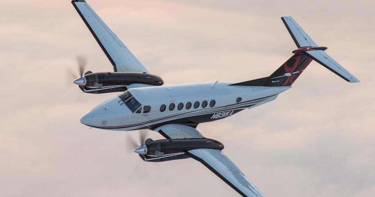 Business aircraft turboprop activity surged by 62.6 percent in September outside of North America and Europe. (Photo: Textron Aviation)
