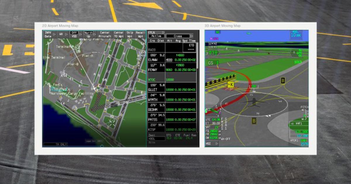 Pilots will appreciate EASy IV’s 2D and 3D depiction of the airport surface.