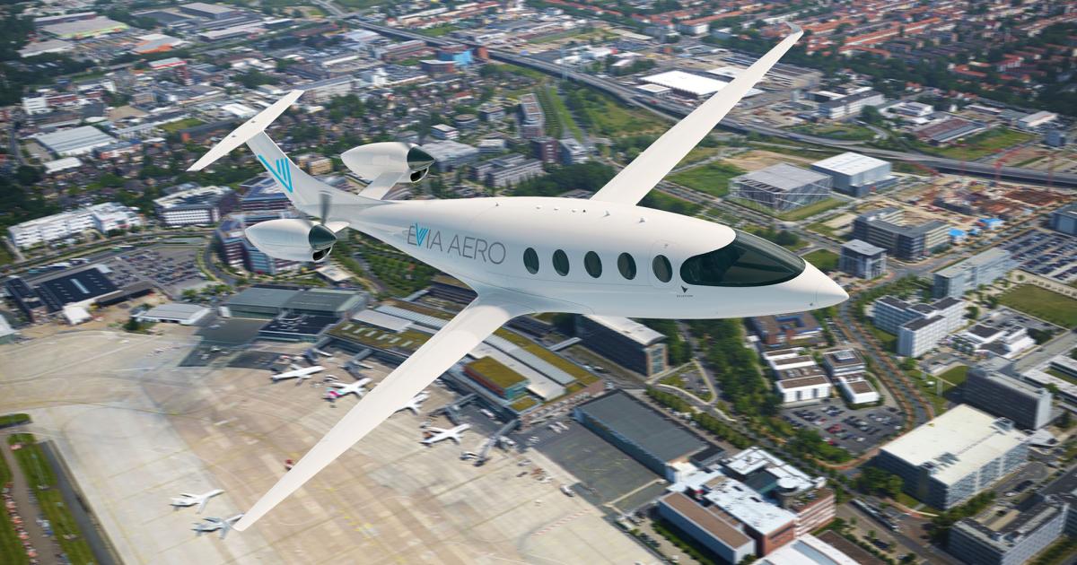 Evia Aero plans to operate a fleet of Eviation's all-electric Alice commuter airplanes in Europe. (Image: Eviation)