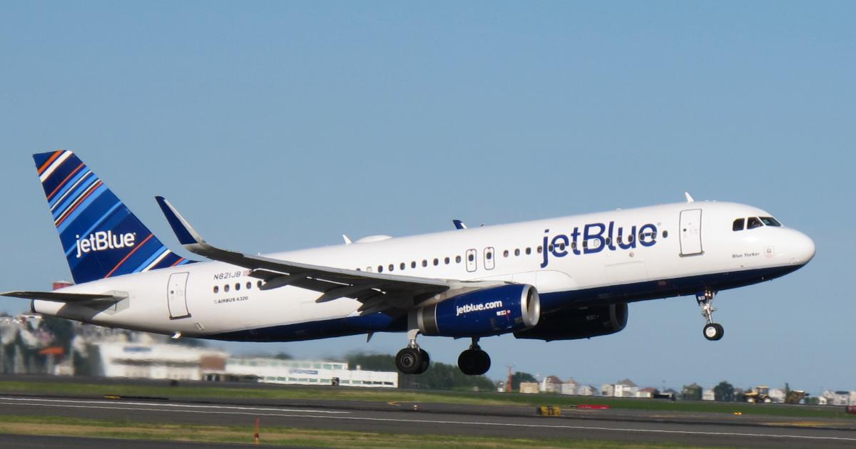 JetBlue Airways expects SAF to account for 10 percent of the fuel it uses for its fleet of airplanes, including its Airbus A320s, by 2030. (Photo: JetBlue)