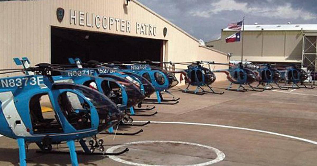 The fatal May 2, 2020 crash of a Houston police helicopter occurred after an uncommanded right yaw and subsequent loss of control of the aircraft. (Photo: Houston Police Department)