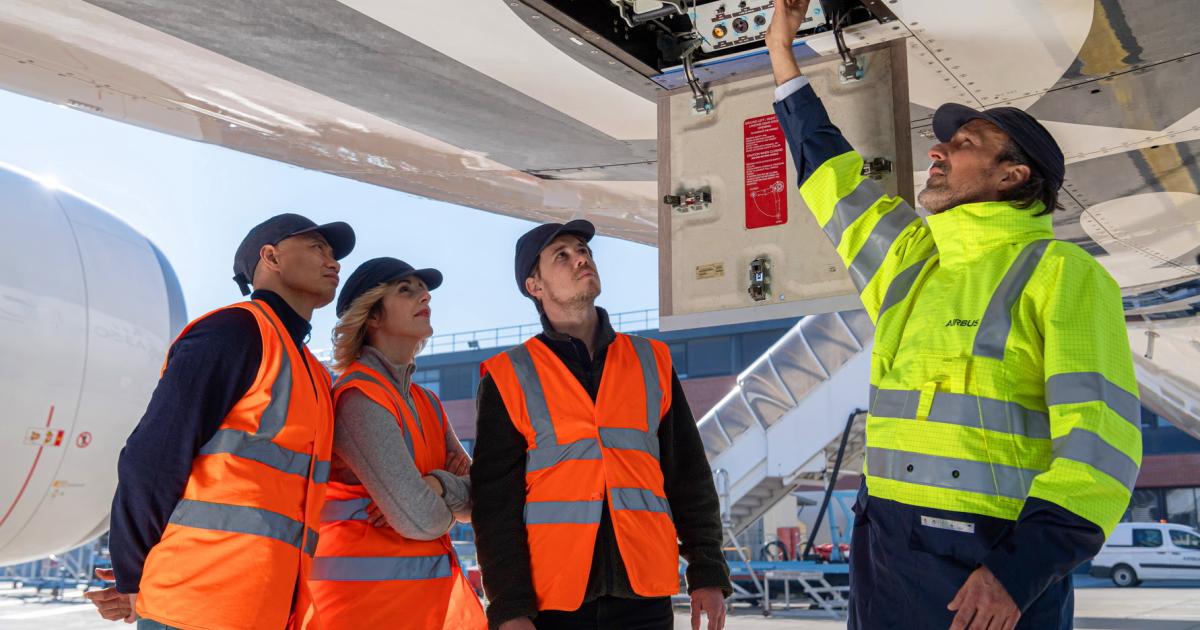 Airbus sees 640,000 job openings for maintenance professionals over the next 20 years. (Photo: Airbus)