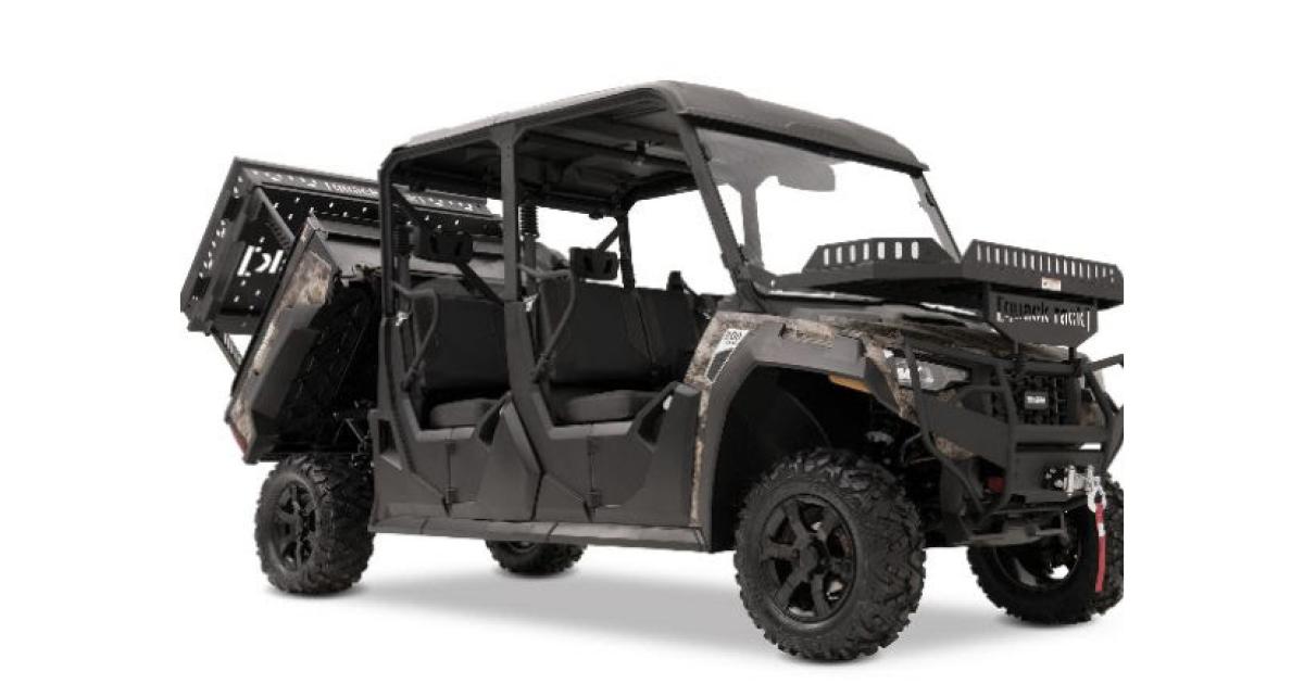This 2023 Tracker Off Road 800SX Waterfowl Crew Edition is up for bids, starting at $12,500, and is among nearly three-dozen items being auctioned for a Corporate Angel Network's annual fundraiser. (Photo: Corporate Angel Network)