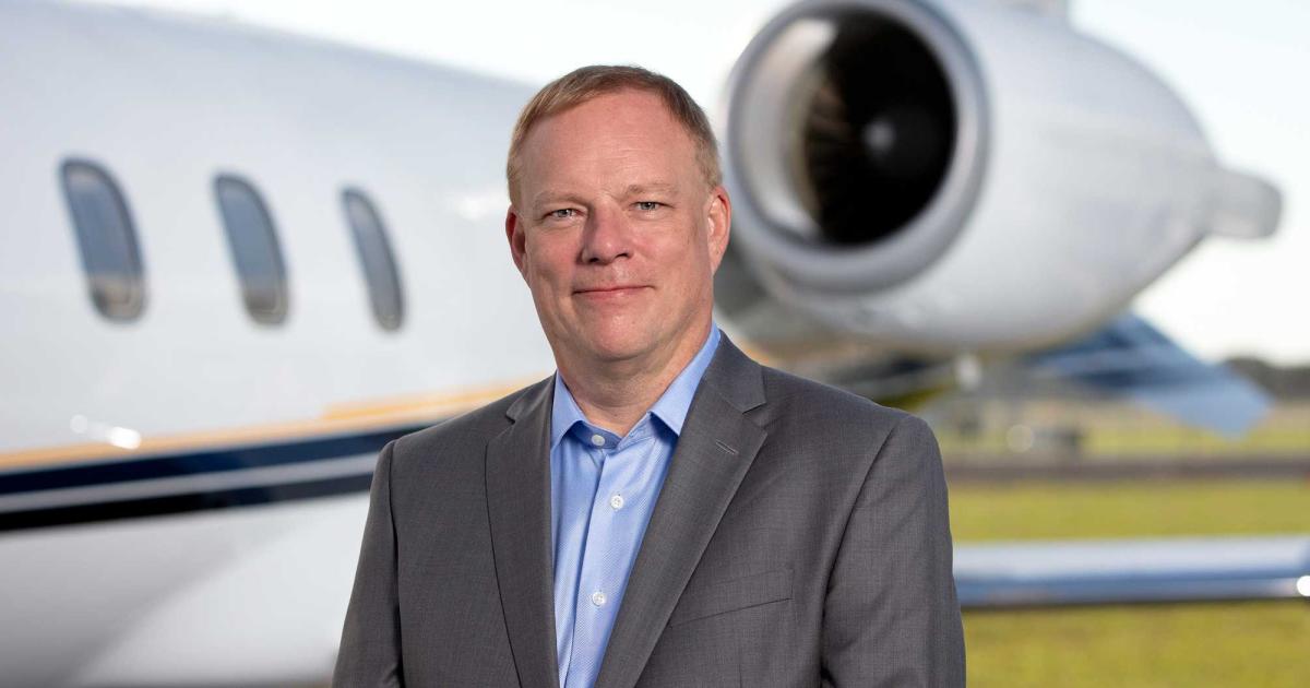 Simon Davies, Global Jet Capital sales director