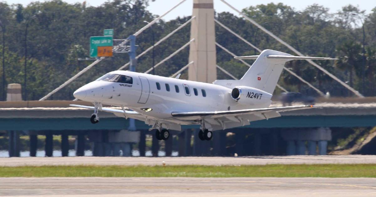 Business aircraft flight activity fell 3.6 percent worldwide as traffic lagged in North America and Europe, offset by a 22.3 percent gain in the rest of the world. (Photo: David McIntosh/AIN)