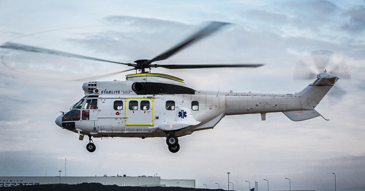 Airbus Helicopters gained significant new fleet clients for its HCare product support program during this week's European Rotors conference. (Photo: Airbus)