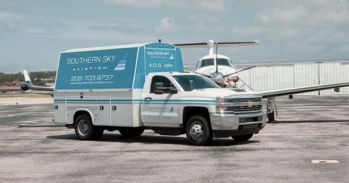 Southern Sky Aviation's second AOG team will serve customers based between Panama City, Florida, and New Orleans. (Photo: Southern Sky website)
