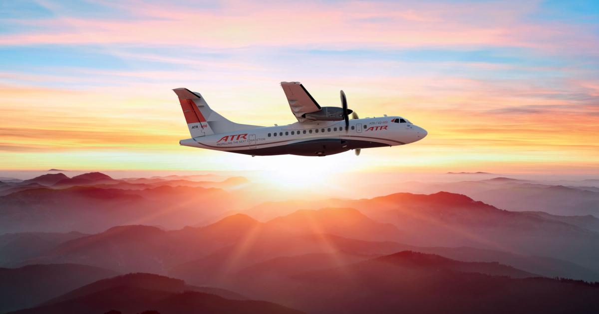 Chinese Regulator Approves ATR 42-600 Regional Airliner | Aviation ...
