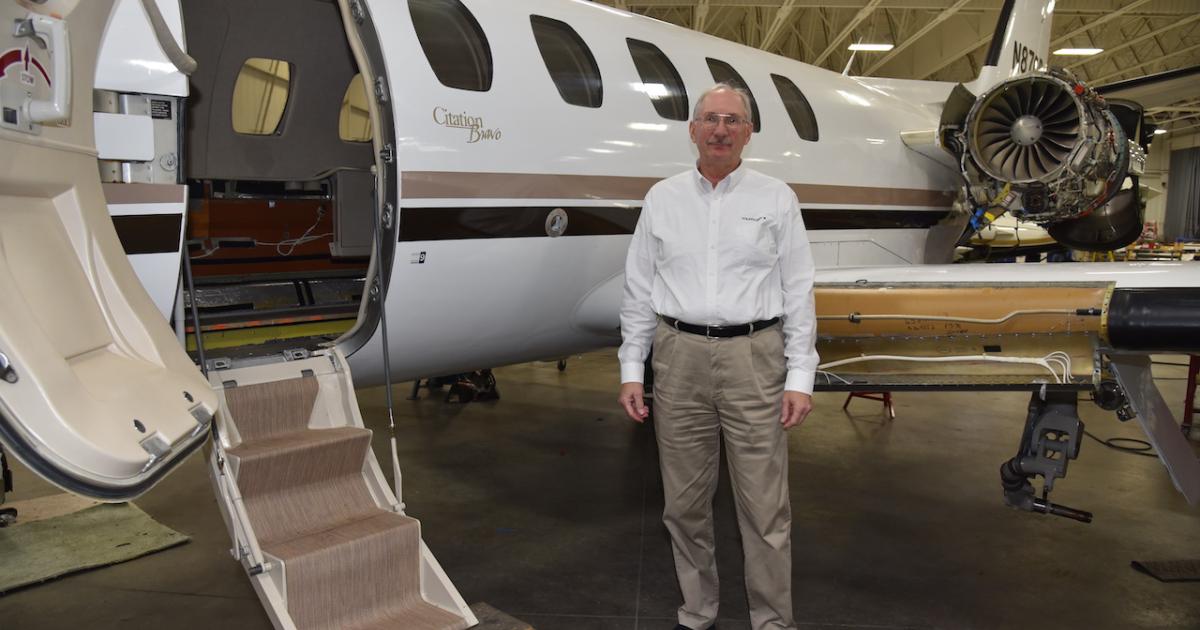 Bill Pribe led an effort to create Toldeo Jet after Cessna Aircraft closed its Citation Service Center at the Ohio airport. (Photo: Toledo Jet)