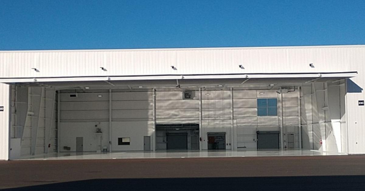 Sky Harbour has opened a 15-acre turnkey private hangar complex at Nashville International Airport (Photo: Sky Harbour)