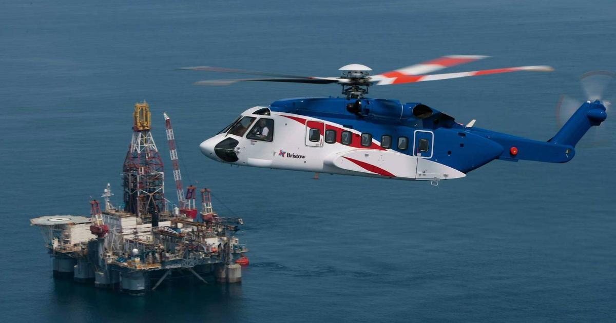 Bristow Group CEO Chris Bradshaw said the previous quarter's results represented an upward trend for the company reflective of an improving environment for the offshore helicopter market. (Photo: Bristow Group)

