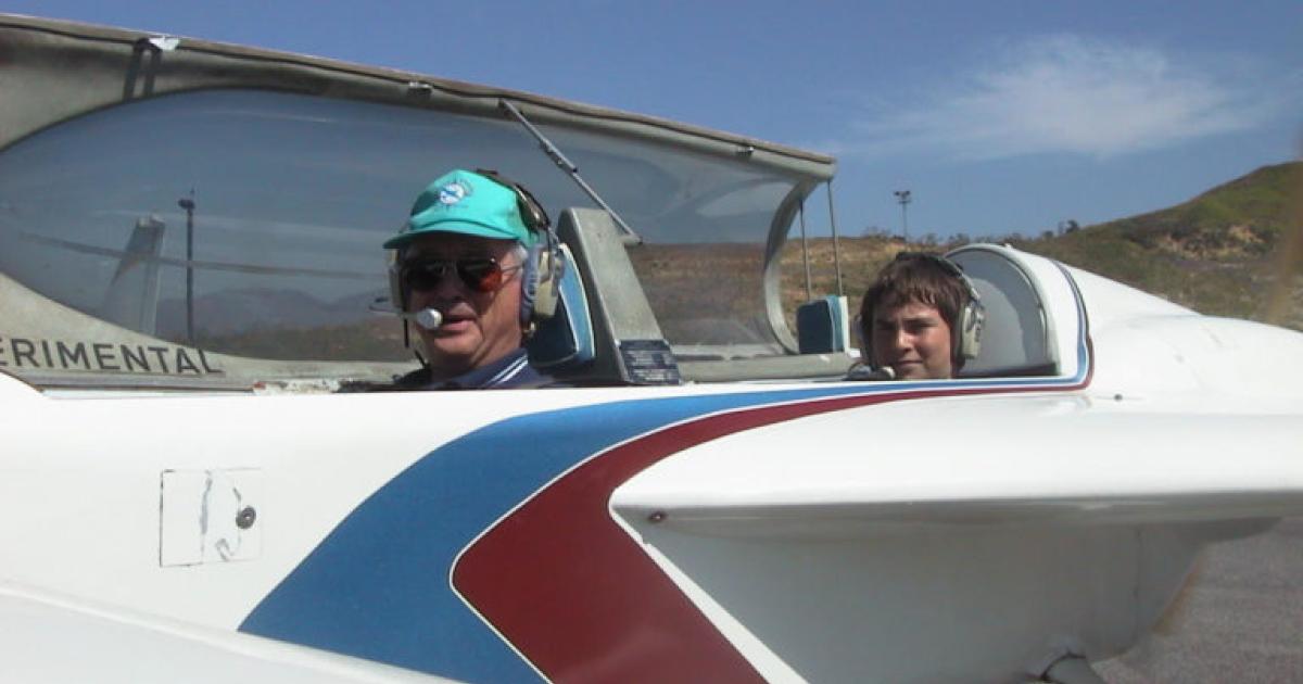 EAA Chapter 40 in Los Angeles plans to give its 10,000th free airplane ride to a child on November 26. (Photo: EAA Chapter 40)