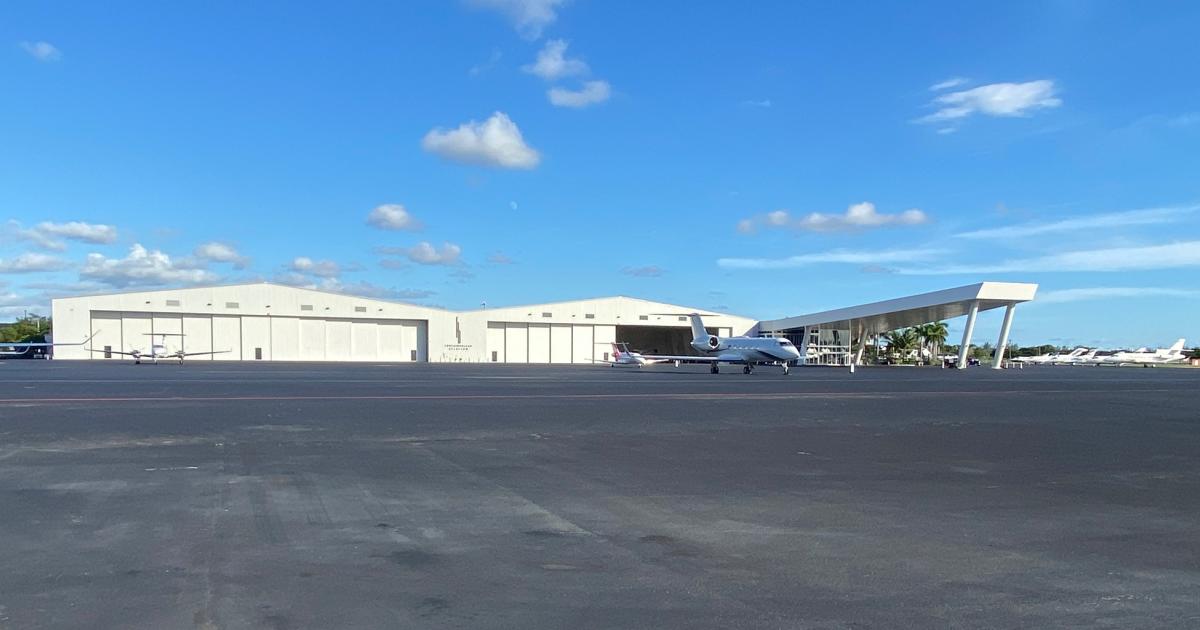 Fontainebleu Aviation expects to increase its already formidable share of business at Miami-Opa Locka Executive Airport through its new partnership with Bombardier. (Photo: Curt Epstein/AIN)