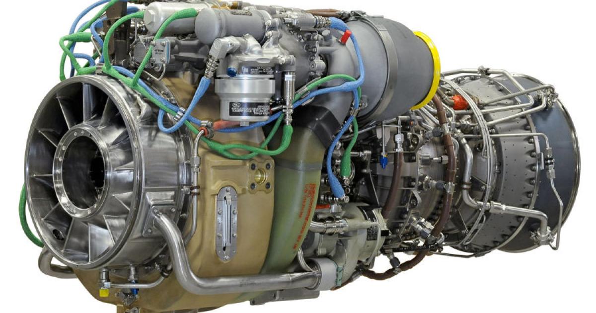 GE Aerospace has delivered its 250th CT7-2E1 helicopter engine to Leonardo Helicopter.  (Photo: GE Aerospace)