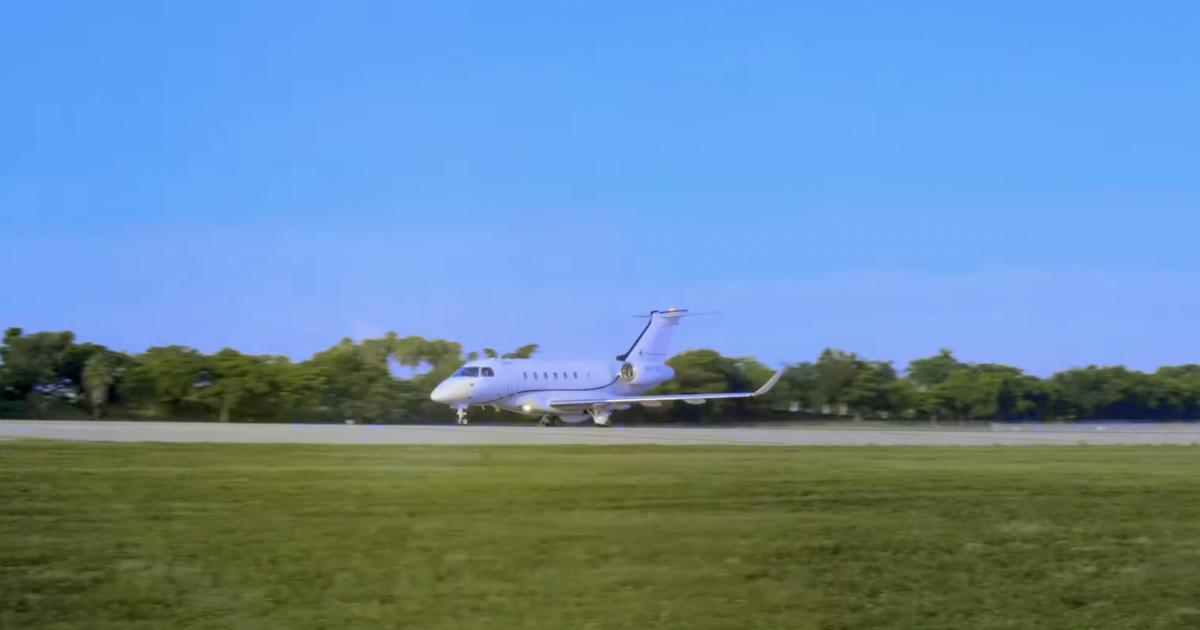 NBAA has announced the first accreditees of its Sustainable Flight Department Accreditation program, which has been under development for three years. (Photo: Screenshot from NBAA's Sustainable Flight Department Accreditation video on YouTube)
