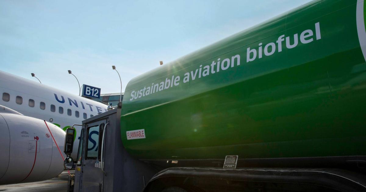 United Airlines' Eco-Skies Alliance program counts 30 corporate participants that have collectively purchased more than 7 million gallons of sustainable aviation fuel. (Photo: United Airlines)