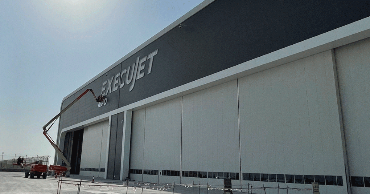 ExecuJet’s new MRO facility at Al Maktoum International Airport